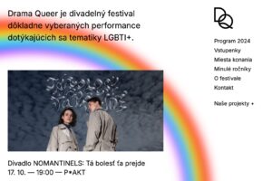 DRAMA QUEER NEBUDE ŠTÁT DOTOVAŤ