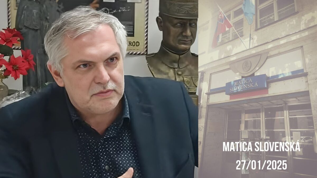 Diskusia v Matici slovenskej.