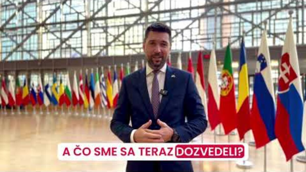 R. TAKÁČ: VRÁŤME ZDRAVÝ ROZUM DO EURÓPSKEJ POLITIKY