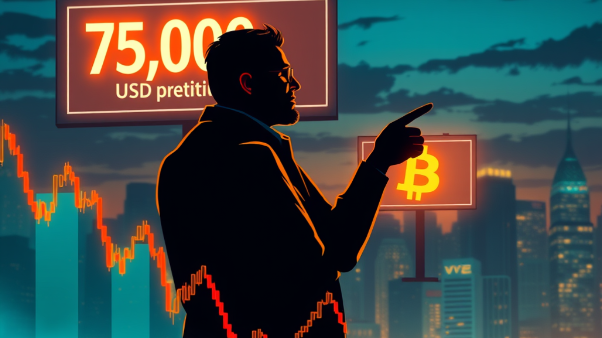 Arthur Hayes varuje pred korekciou Bitcoinu na 75 000 USD