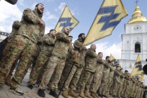 UKRAJINA NIE JE V EURÓPSKEJ ÚNII. MY TU FAŠISTOV NECHCEME!