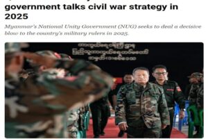 Samozvaný prezident Mjanmarska chce vojenskú pomoc podobnú Ukrajine