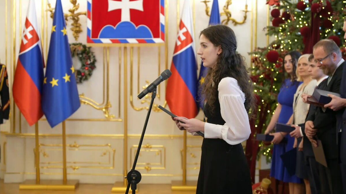 Prijatie víťazov predmetových olympiád v Prezidentskom paláci