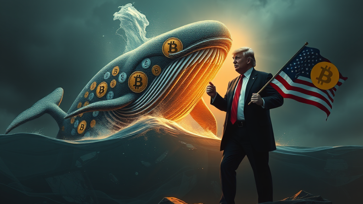 Bitcoinová veľryba BlackRock a Trumpova vízia