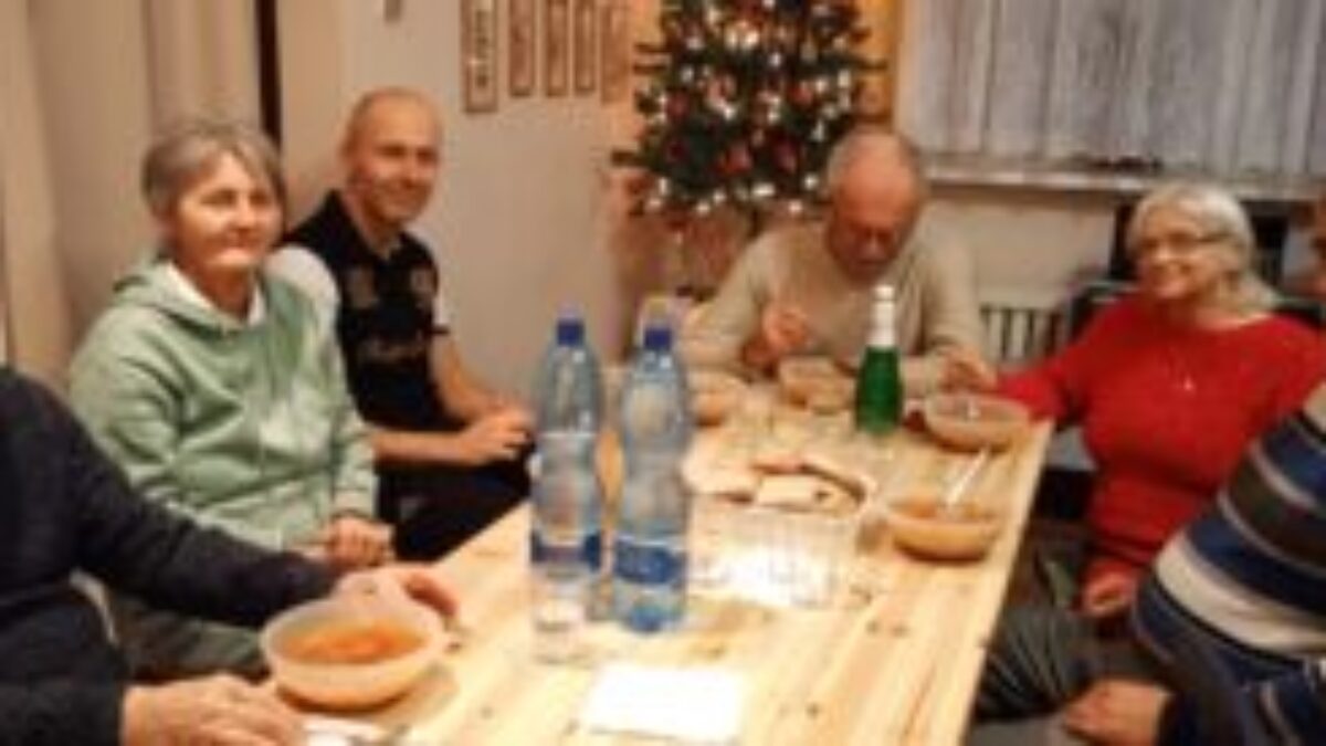 Posedenie pri vianočnej kapustnici