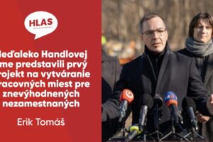 Práca namiesto dávok: čistenie korýt riek neďaleko Handlovej