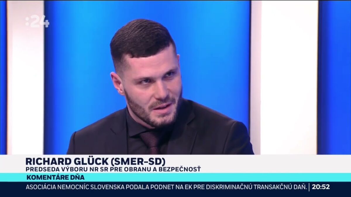 R. GLÜCK: PROGRESÍVCI NESMÚ BYŤ ALTERNATÍVOU PRE SLOVENSKO, MALI V RUKÁCH EÚ A TÁ JE NA KOLENÁCH