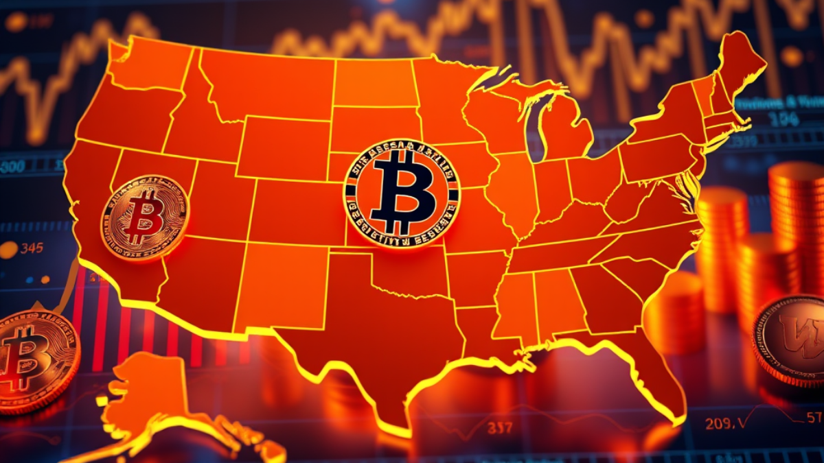 Štáty USA sa obracajú na Bitcoin