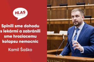 Splnili sme dohodu s lekármi a zabránili sme hroziacemu kolapsu nemocníc