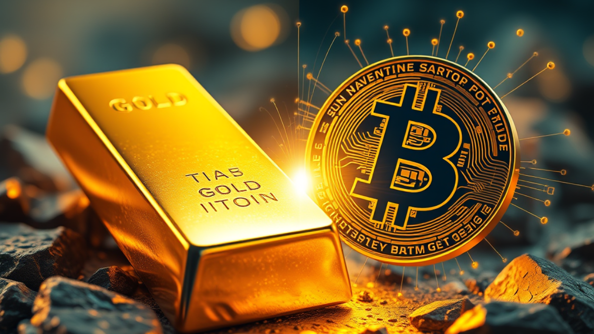 Zlato vs. Bitcoin: Súboj o titul najlepšieho bezpečného aktíva