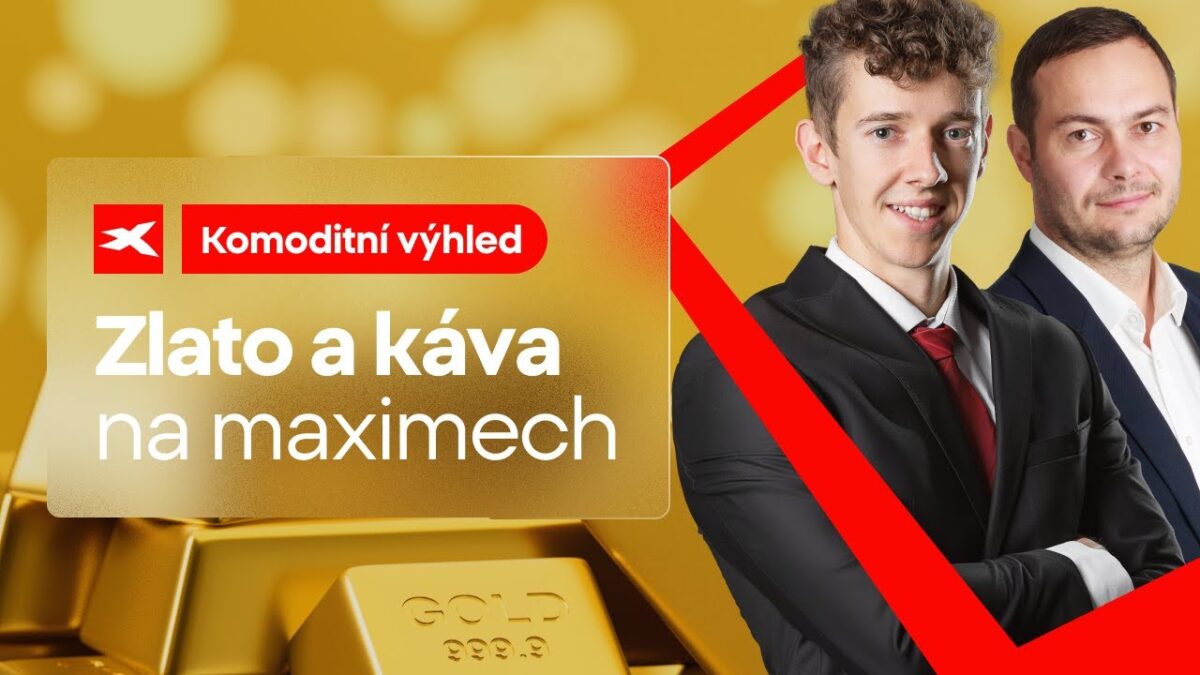 XTB: Komoditní výhled | Zlato a káva dosahují nová maxima. Mají ještě prostor růst?