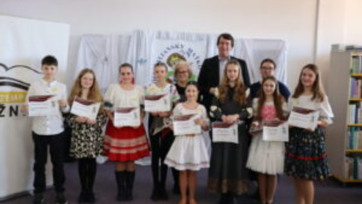 Okresné kolo Šalianskeho Maťka vo Vranove nad Topľou