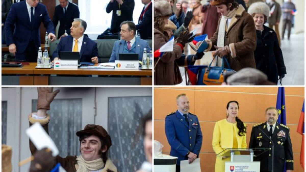 Top foto dňa (3. február 2025): Prvé zábery z filmu o Nepelovi, Fico na samite v Bruseli aj anketa Dobrovoľní hasiči roka