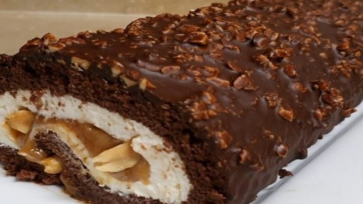 Deti sa idú za ňou vždy úplne potrhať: Luxusná „SNICKERS ROLÁDA“ nemá chybu!