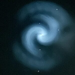 Nad Európou sa objavila záhadná ŠPIRÁLA