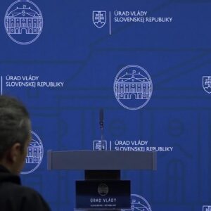 Tlačová konferencia po mimoriadnom rokovaní vlády.