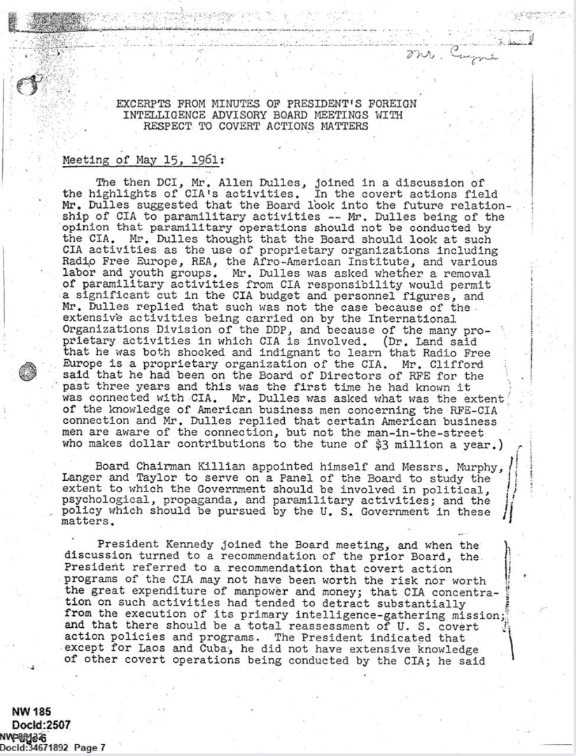 CIA pôsobila v podstate po celom svete v boji proti sovietskemu vplyvu CIA pôsobila v podstate po celom svete v boji proti sovietskemu vplyvu