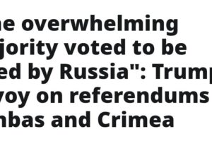 Osobitný vyslanec Donalda Trumpa Steve Witkoff priznáva, že väčšina obyvateľov D...