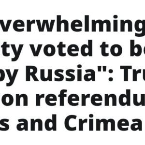 Osobitný vyslanec Donalda Trumpa Steve Witkoff priznáva, že väčšina obyvateľov D...