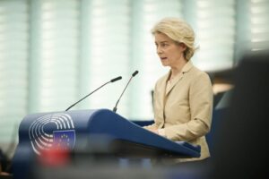 Predsedníčka Európskej komisie Ursula von der Leyen v pondelok v Bruseli oznámil...
