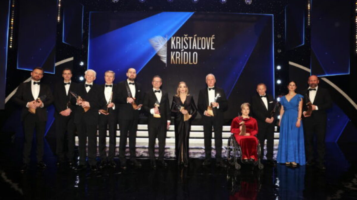 Ocenenia Krištáľové krídlo za rok 2024 sú rozdané, mimoriadnu cenu si odniesla Zdena Studenková – FOTO