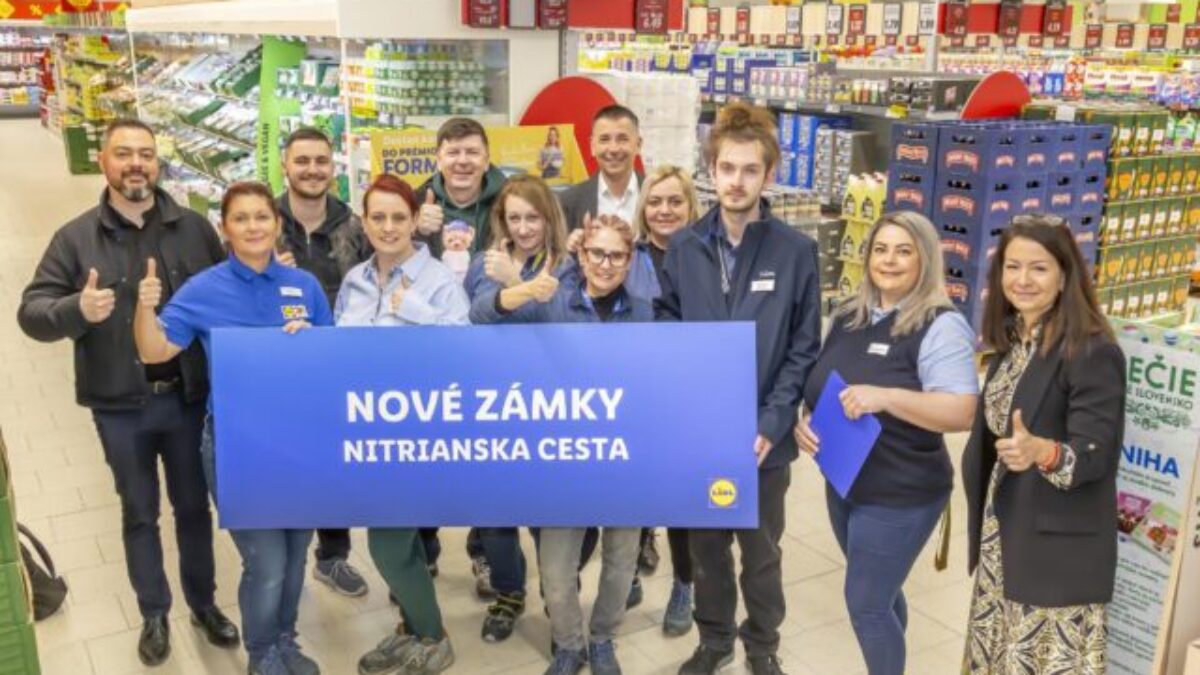 Lidl nespomaľuje, v tomto roku otvoril už 6 nových predajní