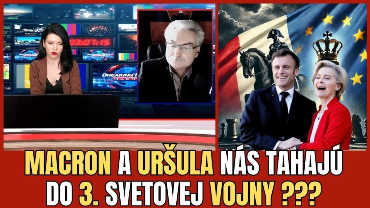 „CISÁROVNÁ URŠULA“ A „NAPOLEON MACRON“ NÁS ŤAHAJÚ DO BOJA S RUSKOM | MIROSLAV KAMENSKÝ | TVOTV