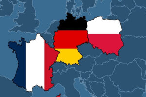 Francúzsko, Nemecko a Poľsko súperia o vedúce postavenie v postkonfliktnej Európ...