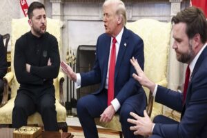 Zelenskyj sa pustil do boja s Trumpom a Vanceom po tom, čo dostal studené nohy n...