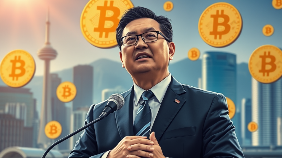 Starosta Vancouveru Ken Sim a Bitcoin