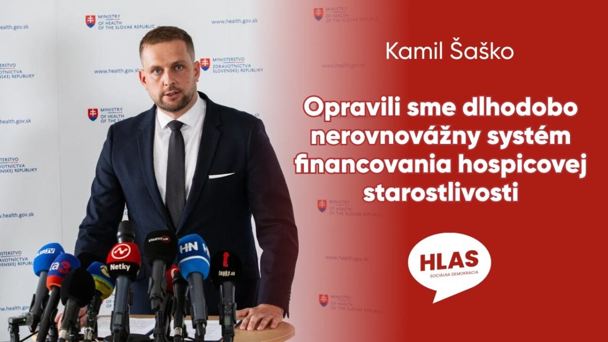 1744099694 maxresdefault.jpg Opravili sme dlhodobo nerovnovážny systém financovania hospicovej starostlivosti