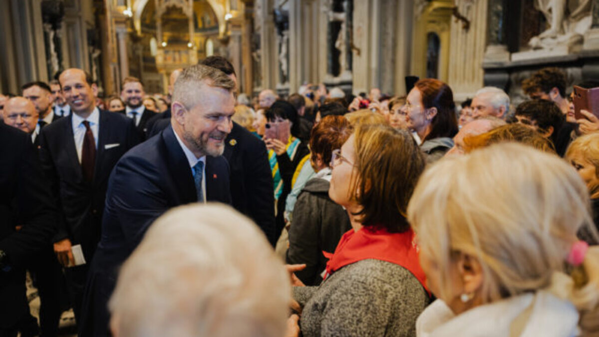 Najskloňovanejšími slovami počas Národnej púte sú nádej a pokoj, hovoril o nich aj prezident Pellegrini – VIDEO, FOTO