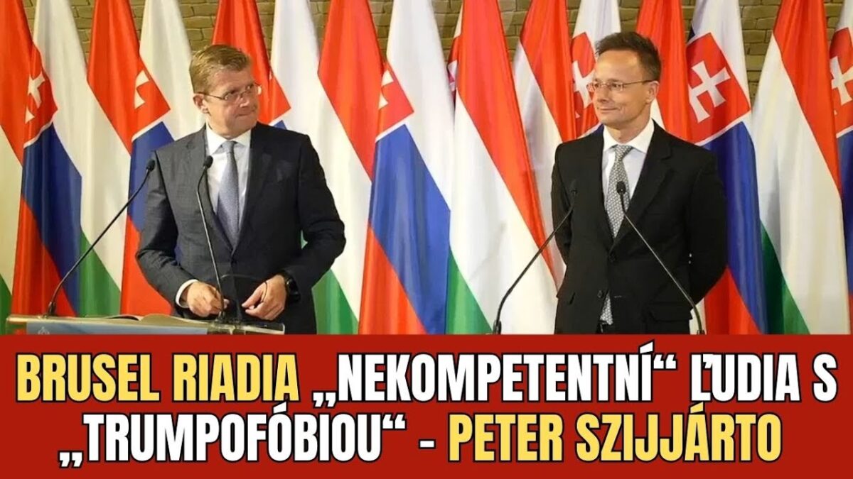 „BRUSEL RIADIA NEKOMPETENTNÍ LÍDRI“ PETER SZIJJÁRTO.  O UKRAJINE, VZŤAHU USA EÚ a CLÁ | TVOTV