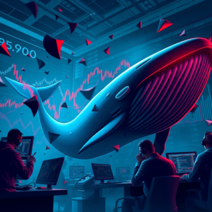 XRP sa prepadá, veľryba na hrane likvidácie za 8 miliónov dolárov