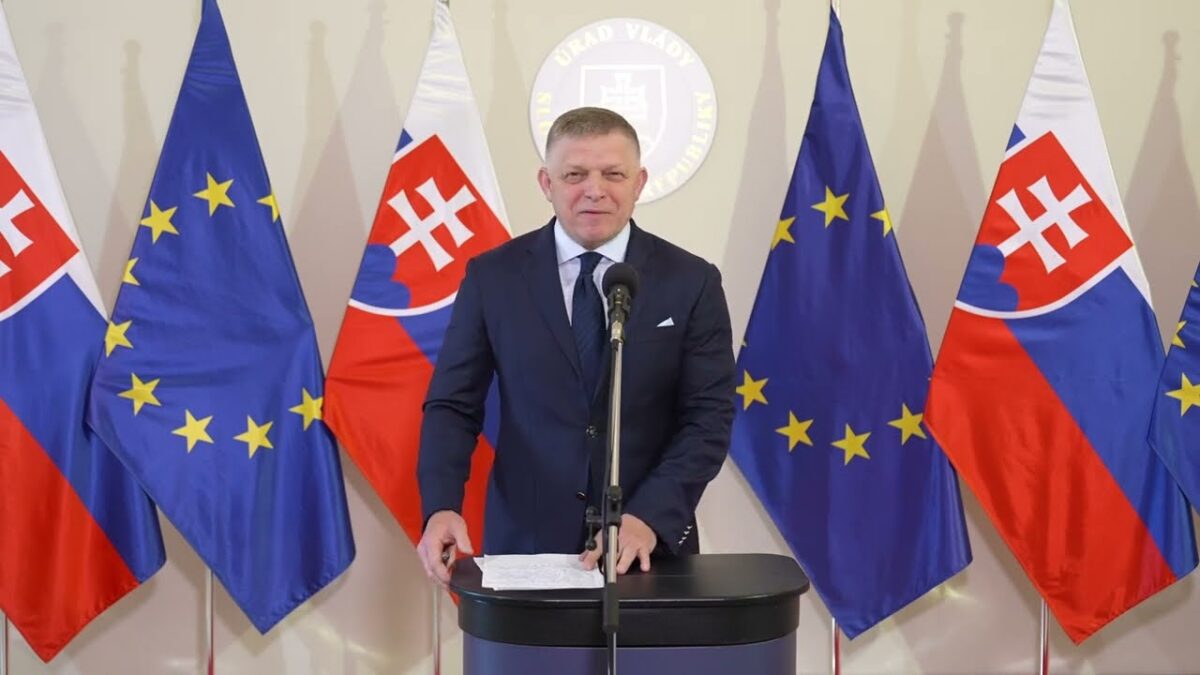 Tlačová konferencia predsedu vlády SR Roberta Fica po rokovaní vlády