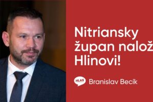 Náklad, aký Hlina nečakal. Na zastupiteľstve NSK sa už tak skoro neukáže…