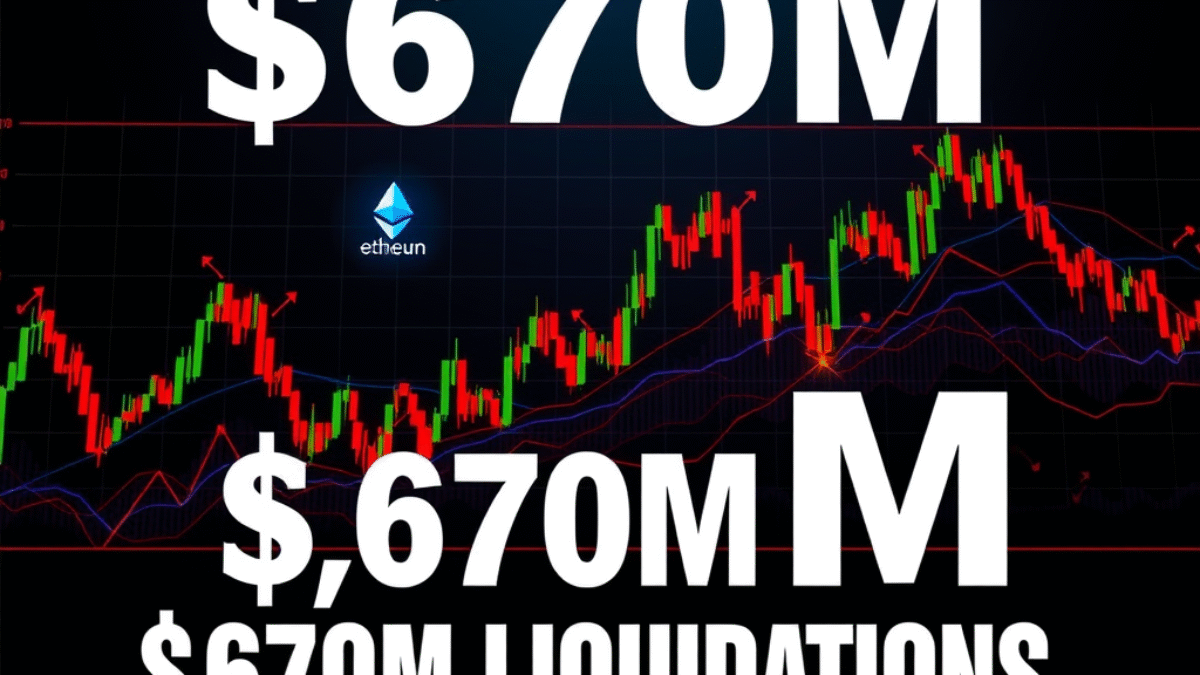 Krátke likvidácie za 670 miliónov dolárov spustili vlnu volatility