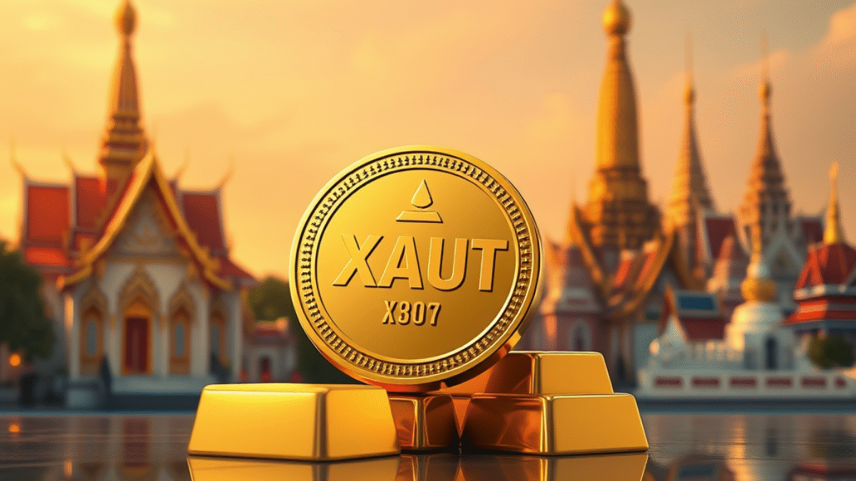 Tether prináša do Thajska zlatom krytý stablecoin XAUT