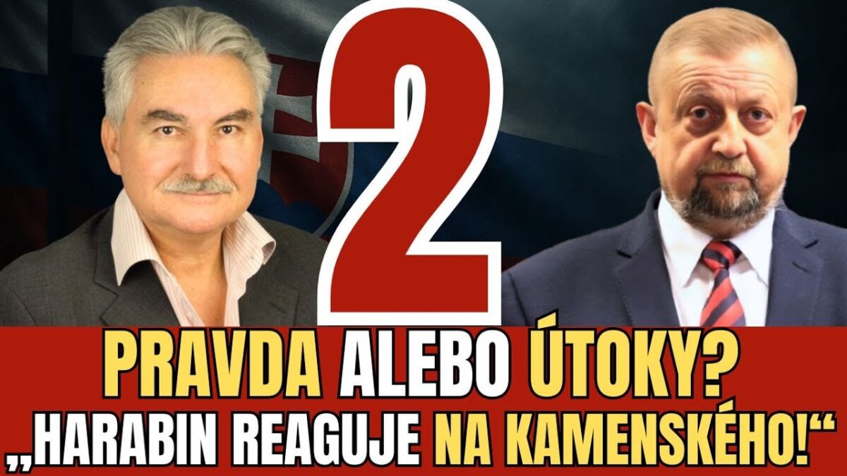 Harabin reaguje: Konfrontácia s Kamenským, zákon o extrémizme a tlak na Kotlára | TVOTV