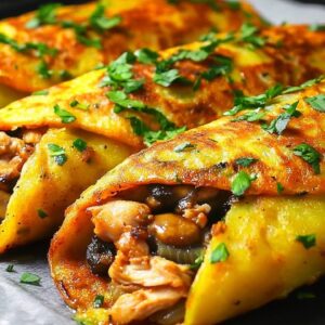 Kurací závitok so zemiakovou náplňou a chrumkavou kôrou