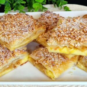 Vezmi 2 jablká a priprav tento dezert za 10 minút! Budeš ohromený! Rozpúšťa sa v...