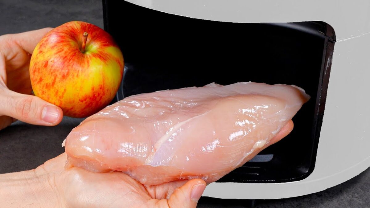 JABLKO a KURCIA v air fryeri? WAU! Tak zdravé a tak lahodné!