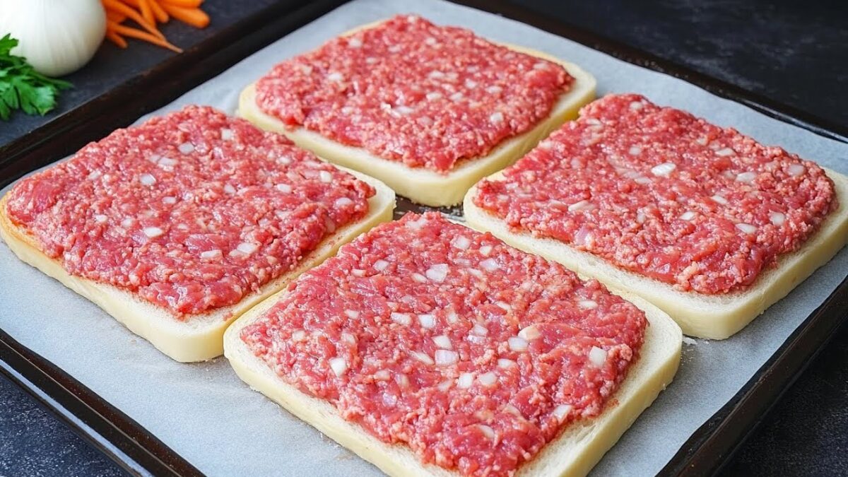 Máte chlieb a mleté mäso? Recept mojej babičky!