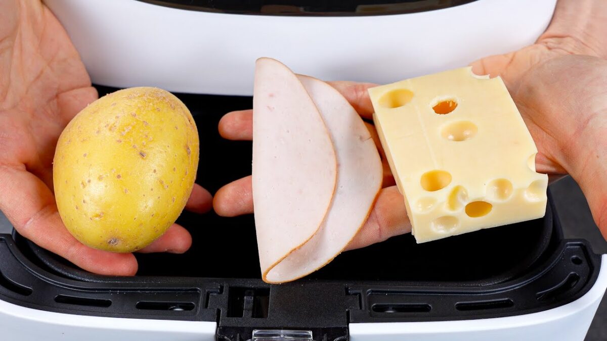 Len 3 hlavné ingrediencie do air fryera a večera je hotová!