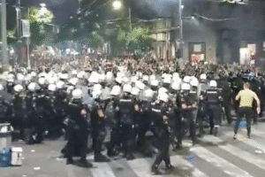 Zábery z Belehradu, Srbsko