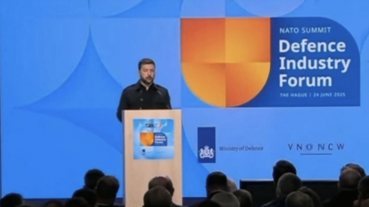 Zelenskyj a Ukrajina ako NEČLEN NATO, podporuje zvýšenie obranných rozpočtov NATO na 5 % HDP