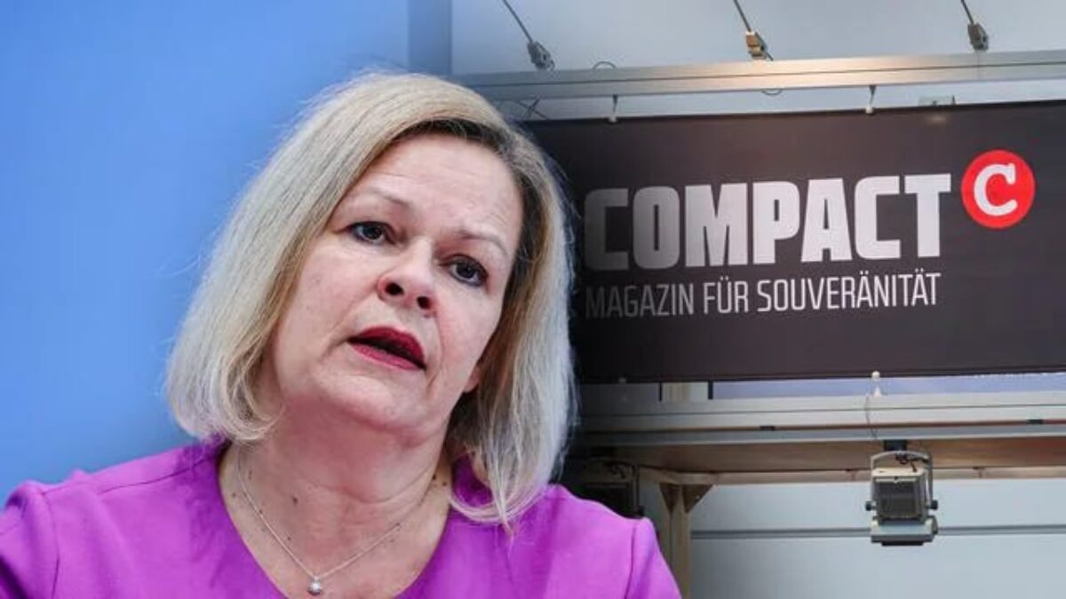 Nemecký federálny správny súd zrušil zákaz pravicového časopisu „Compact“, ktorý vydala bývalá ľavicová ministerka vnútra Nancy Faeser