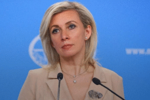 Maria Zacharovová vyhlásila, že Západ zostáva slepý voči hrôzam svojich minulých...