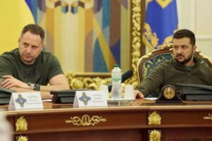 Jermak označil Zelenského za najlepšieho prezidenta Ukrajiny