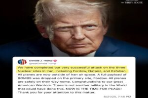 Trump sa nechal zviesť Izraelom k bombardovaniu Iránu